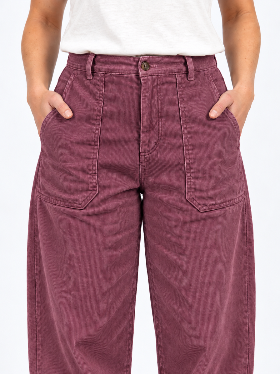 Barrel Carly Rib Corduroy