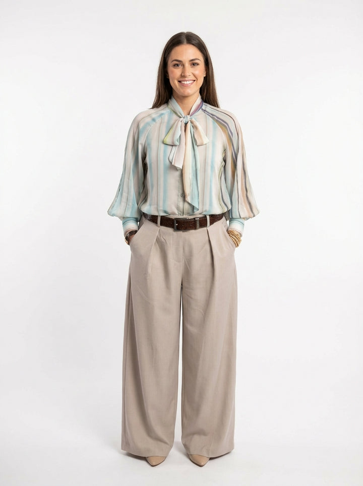 Blouse Lina Blauw