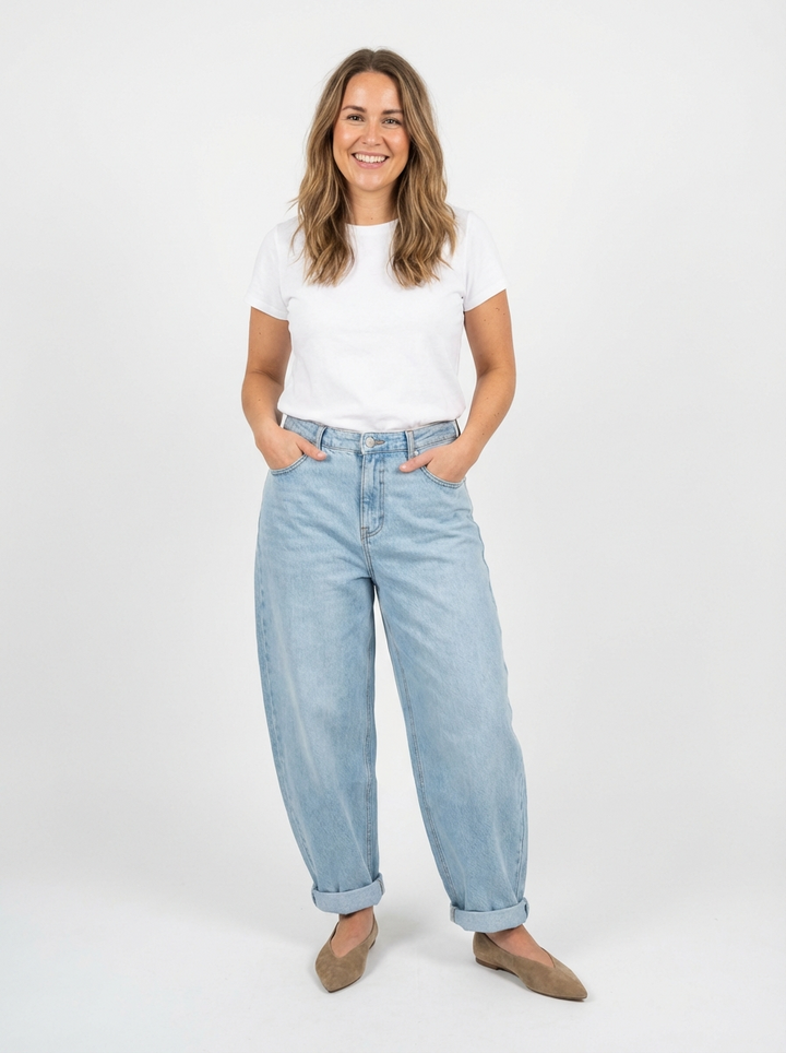 Barrel Jeans Pia